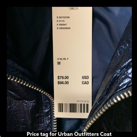 Urban Outfitters Shimmery blue Jacket - Picture 9 of 10